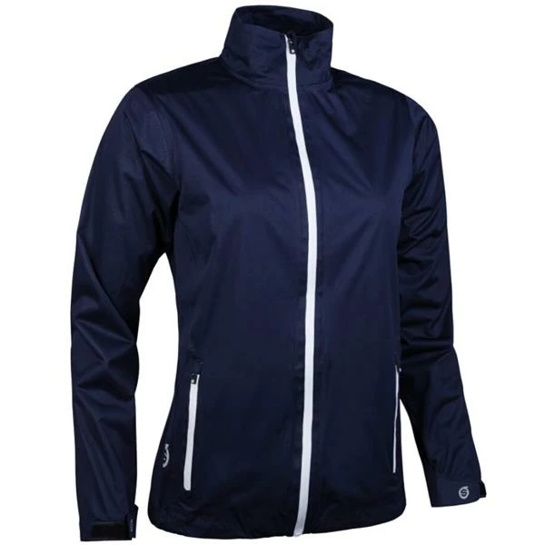 Sunderland Ladies Tech-Lite Waterproof Jacket Navy - White 3 Sunderland Ladies Tech-Lite Waterproof Jacket Navy - White
