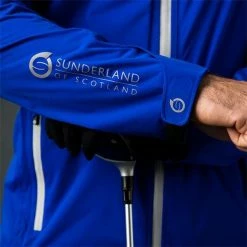 Sunderland Gents Whisperdry Luxelight Waterproof Jacket Electric Blue - Silver -Cheap Footwear Store P SUNMR77SUNDERLANDELBLUESILVGENTSSS19 3 L