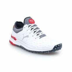 Other NEW Mens Puma LE Ignite Articulate Love H8 Golf Shoes White/Ski Patrol Sz 8 M